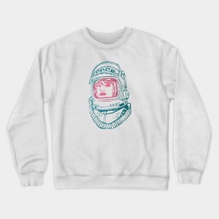 Cosmonaut Girl Crewneck Sweatshirt